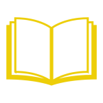 Book Icon in Yellow