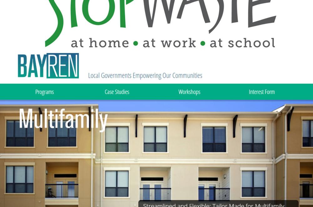 Stop waste home page